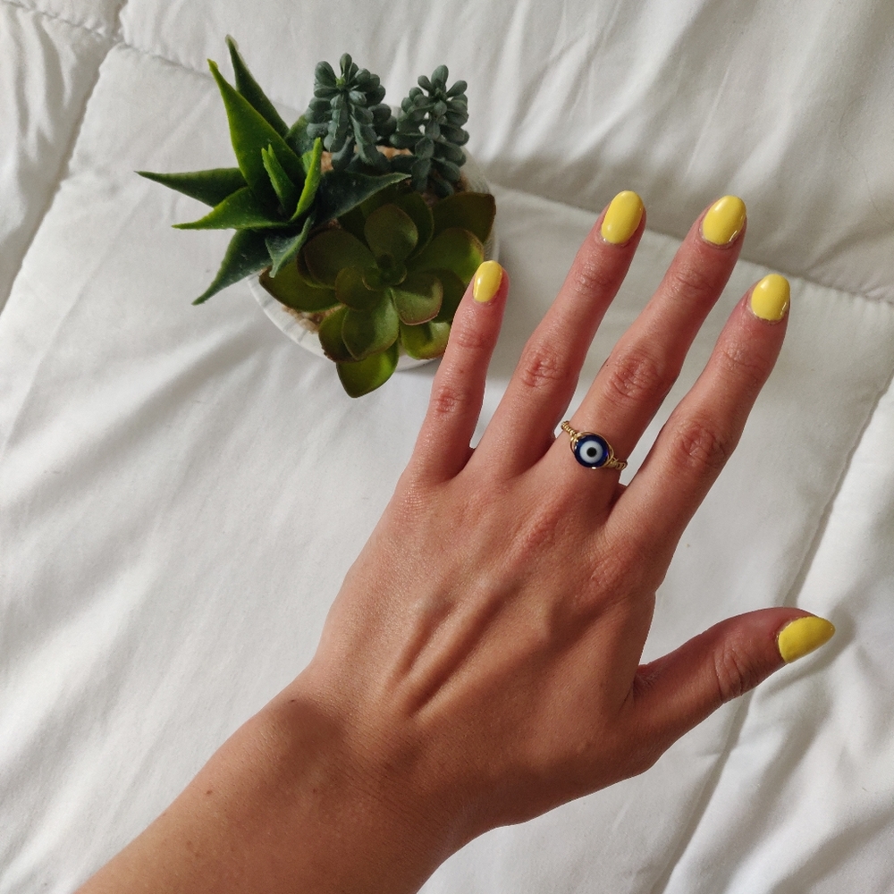 EVIL EYE RING - Picture 2 of 7